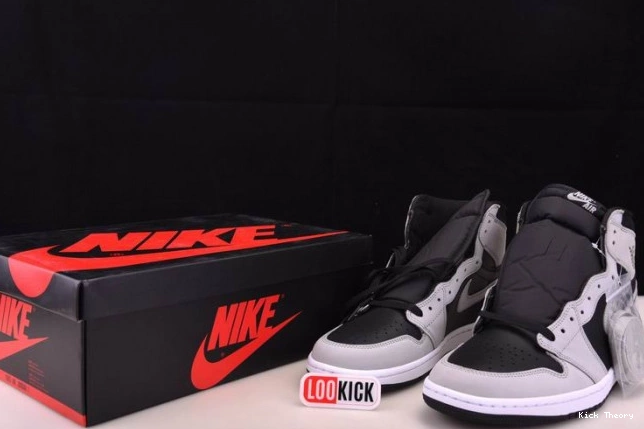 Kick Theory Black Jordan Retro 1 555088-035 Smoke Air High Grey Light White 0708